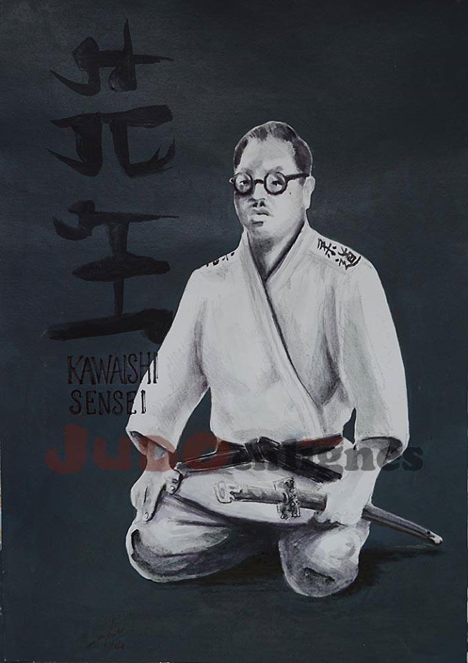 KAWAISHI SENSEI technique judoenlignes.com dessign dessin ARTBOOK KOVAL Sébastien artiste