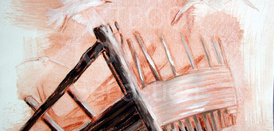 paysage bateau epave dessign.fr dessin ARTBOOK KOVAL Sébastien