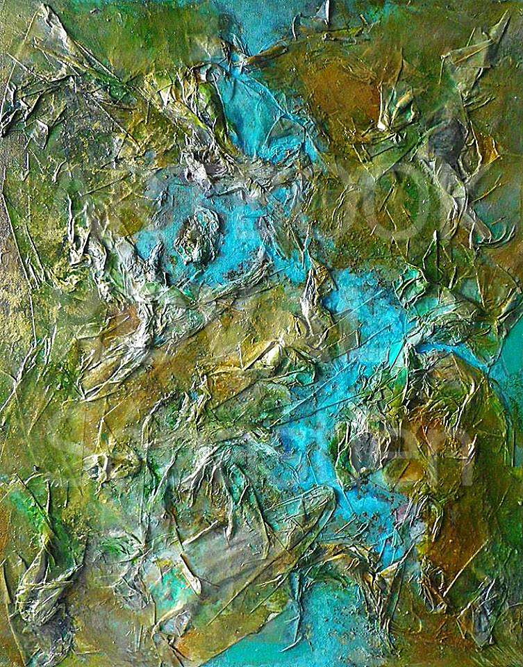 vue satellite riviere paysage abstrait peinture dessign dessin ARTBOOK KOVAL Sébastien artiste