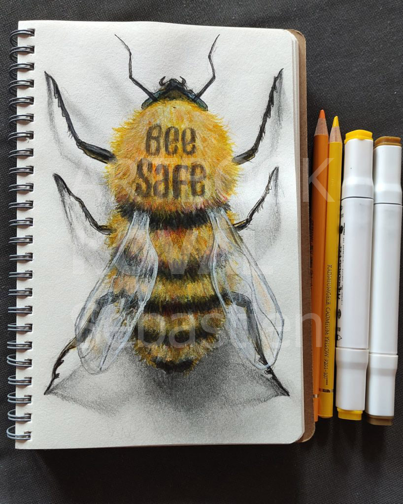 abeille bee safe dessign.fr dessin ARTBOOK KOVAL Sébastien