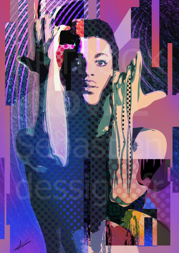 Prince chanteur legendaire dessin vectoriel digital dessign.fr ARTBOOK KOVAL Sébastien