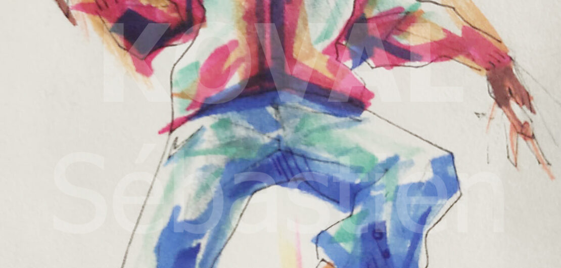 hip hop NIKE danse dessign.fr dessin ARTBOOK KOVAL Sébastien